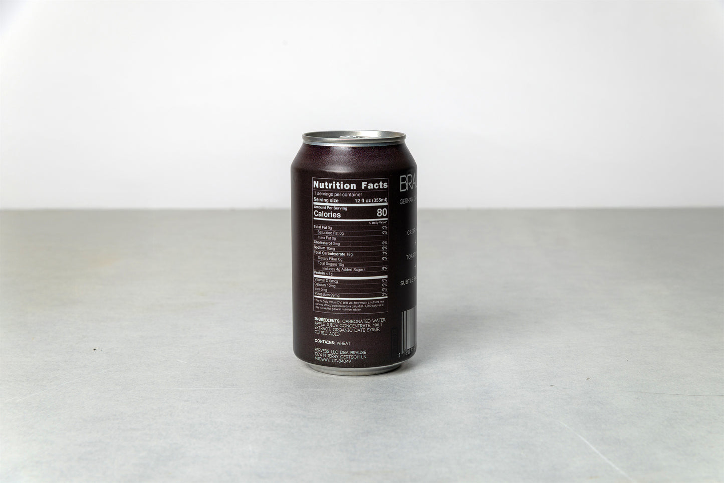 12-Pack Case Brause Apple x Malt Craft Soda