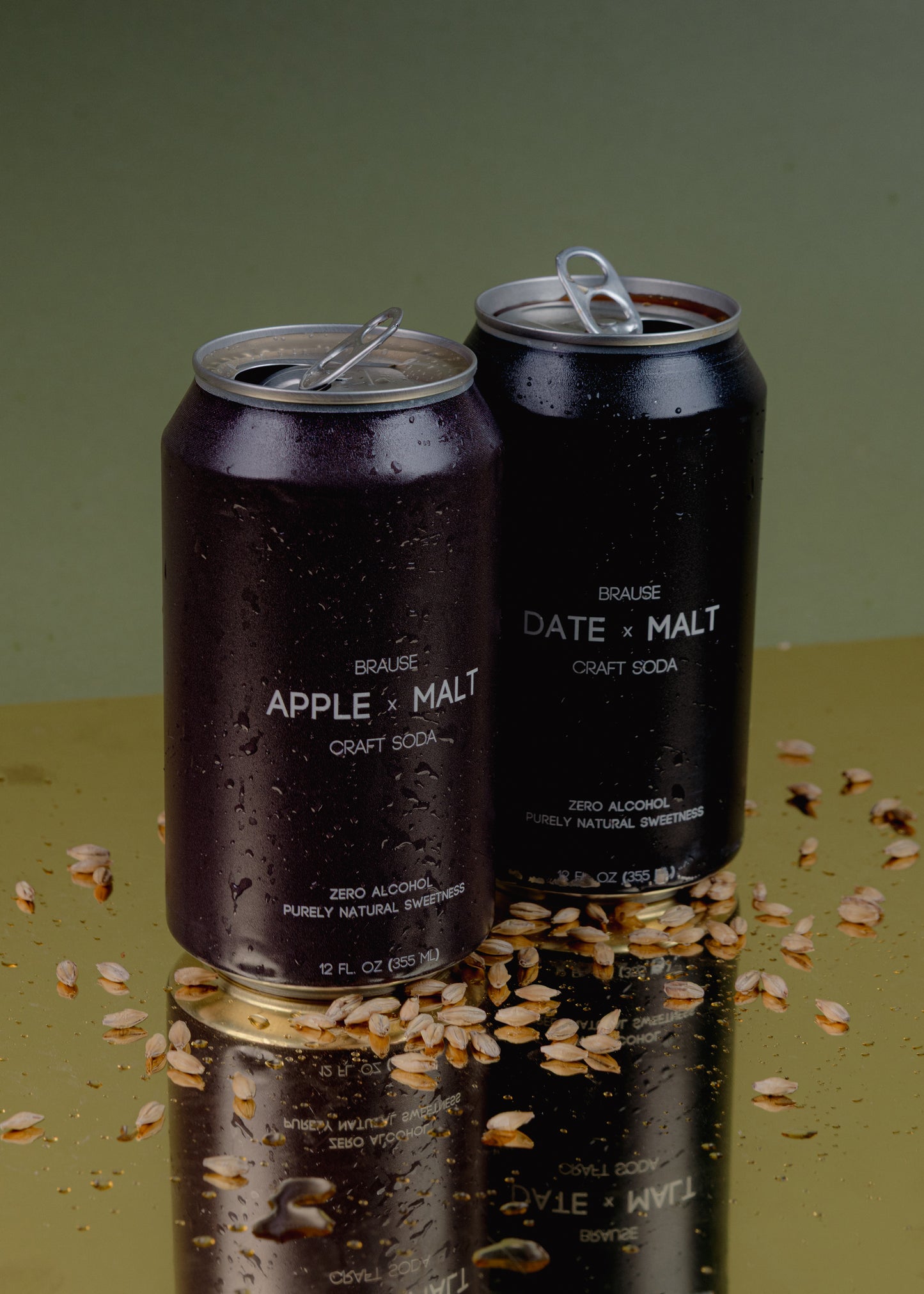 12-Pack Case Brause Apple x Malt Craft Soda